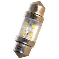 LED Car Bulb 31 mm White 12 V dc 20 mA 10.5mm 7.6 lm