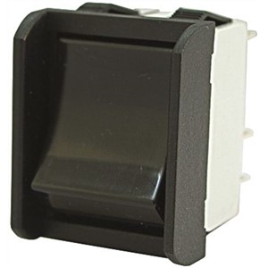 APEM Double Pole Double Throw (DPDT), On-None-(On) Rocker Switch Panel Mount