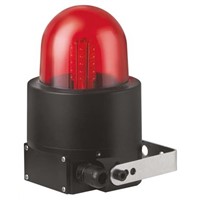 Werma 729 Red LED Beacon, 115  230 V ac, Blinking, Wall Mount