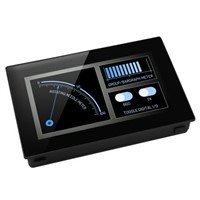 Lascar PanelPilot , TFT Digital Panel Multi-Function Meter for Current, Voltage, 77mm x 116mm