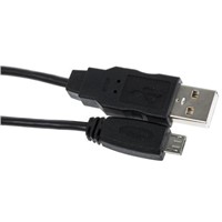 Molex Male USB A to Male Micro USB B USB Cable, 1.5m