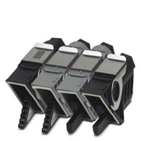 Phoenix Contact BUS Connector for use with Fiber Optic Bus with Polymer Fiber, QUICKON Connection Power Supply