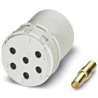 Female Connector Insert 12 Way for use with Circular Connector