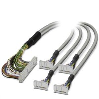 Phoenix Contact Connecting Cable for use with Allen Bradley Control Logix, Allen Bradley PLC 5, Modicon? TSX Quantum,