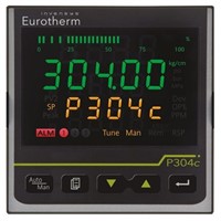 Eurotherm P304 Melt Pressure Controller, 92 x 92mm, 3 Output Analogue, Relay, 100 230 V ac Supply Voltage