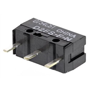 SPST-NO Pin Plunger Microswitch, 100 mA @ 5 V dc