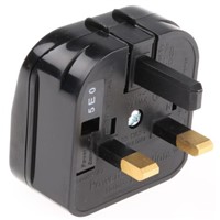 PowerConnections Europe to UK Mains Connector Converter, Rated At 13A