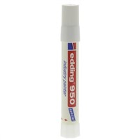 Edding White 10mm Broad Tip Paint Marker Pen for use with Metal