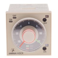 Omron Flicker ON Start Multi Function Timer Relay, 12  48 V dc, 24  48 V ac - DPDT Switch Configuration