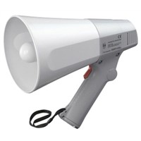 TOA Grey Hand Grip Megaphone, ER-520, 6 W