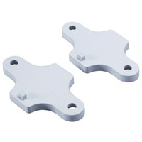 MISTRAL65 Wall Fixing Brackets, 4 pcs