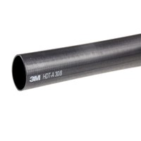 3M Black Heat Shrink Tubing 30mm Sleeve Dia. x 1m Length, HDT-A Series 4:1 Ratio