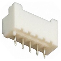 TE Connectivity, Economy Power 2.5, 5 Way, 1 Row, Straight PCB Header