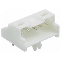 TE Connectivity, Economy Power 2.5, 5 Way, 1 Row, Right Angle PCB Header