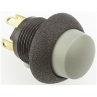 Otto Single Pole Double Throw (SPDT) Momentary Push Button Switch, IP64, Panel Mount, 28V dc