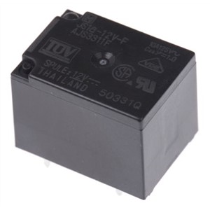 Panasonic PCB Mount Non-Latching Relay - SPNO, 12V dc Coil, 5A Switching Current
