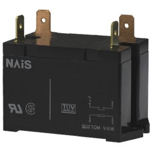 Panasonic Plug In Non-Latching Relay - DPNO, 24V dc Coil, 25A Switching Current