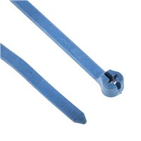 Thomas &amp;amp; Betts, Ty-Rap Series Blue Metal Detectable Cable Tie, 186mm x 4.7 mm
