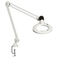 Luxo KFM LED Magnifying Lamp with Table Clamp Mount, 3dioptre, 127mm Lens, 127mm Lens