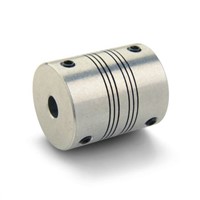 Aluminium set screw coupling,4x4mm bore