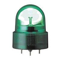 Schneider Electric XVR Green LED Beacon, 24 V ac/dc, Rotating, Screw Mount