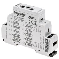 Schneider Electric SPDT Interval Multi Function Timer Relay, 0.1 s  10 Day, 3 Contacts, 12  240 V ac/dc