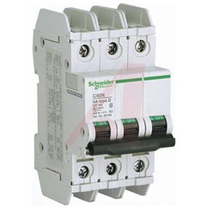 Schneider Electric MCB Mini Circuit Breaker 3P 15 A 20 kA rms @ 240 V ac Curve C