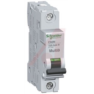 Schneider Electric MCB Mini Circuit Breaker 1P 30 A 10 kA @ 60 V dc, 5 kA @ 480/277 V ac Curve C