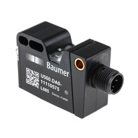 Baumer Ultrasonic Sensor Block, 100  1000 mm, Analogue, M12 Connector IP67