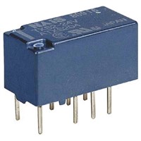 Panasonic PCB Mount Non-Latching Relay - DPDT, 24V dc Coil, 1A Switching Current