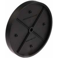 Trumeter Encoder Wheel Circumference 50cm, 7mm Wheel Bore Rubber Covered Plastic