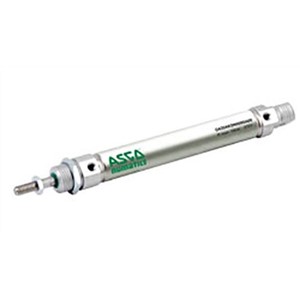 Asco Pneumatic Roundline Cylinder 20mm Bore, 80mm Stroke, 435 Series, Double Acting