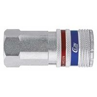 CEJN Pneumatic Quick Connect Coupling Brass, Steel 1/4 in Threaded