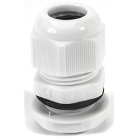 HellermannTyton NGM M32 Cable Gland With Locknut, Nylon, IP68