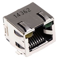 TE Connectivity, Female Cat5 RJ45 Socket