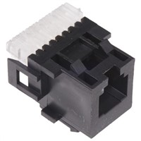 TE Connectivity DEC Connect Series 6 Way Straight Cable Mount Unshielded RJ11 Modular Jack Connector