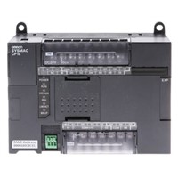 Omron CP1L-EL PLC CPU - 12 Inputs, 8 Outputs, Ethernet Networking, Computer Interface
