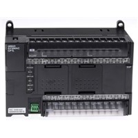 Omron CP1L-EM PLC CPU - 24 Inputs, 16 Outputs, Ethernet Networking, Computer Interface