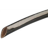 Alpha Wire Expandable Braided Fiberglass PVC Black Cable Sleeve, 6.55mm Diameter, 30m Length