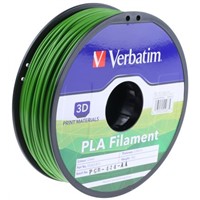 Verbatim 2.85mm Green PLA 3D Printer Filament, 1kg