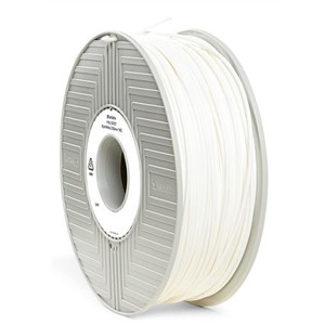 Verbatim 2.85mm White PLA 3D Printer Filament, 1kg