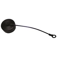 Amphenol, 3 TV MIL-DTL-38999 Female Dust Cap, Shell Size 9, with Black Zinc Nickle Finish