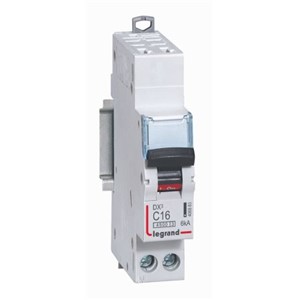 Legrand DX Range MCB Mini Circuit Breaker 1P 16 A 4.5 kA Curve C