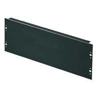 19-inch Blanking Panel, 6U, Black, Steel