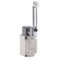 Omron, Double Break Limit Switch - Aluminium Alloy, Stainless Steel, NO/NC, Adjustable Roller Lever, 250V