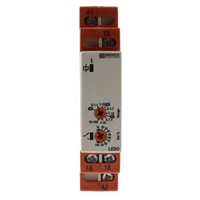 Broyce Control SPDT ON Delay Timer Relay, 0.1 s  100 h, 1 Contacts, 12  230 V ac/dc - SPDT Switch