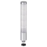 Werma 699 LED Beacon Tower - With Buzzer, 5 Light Elements, Blue/Clear/Green/Yellow/Red (LED Colour), Clear, 24 V ac/dc