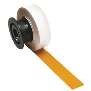 Brady on Yellow Label Printer Tape, 28.6 mm Width