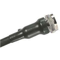 HellermannTyton Cable Boot Black, Fluid Resistant Elastomer, 66mm