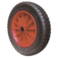 Guitel Black, Red PUR Castor Wheels 6024002058, 180daN